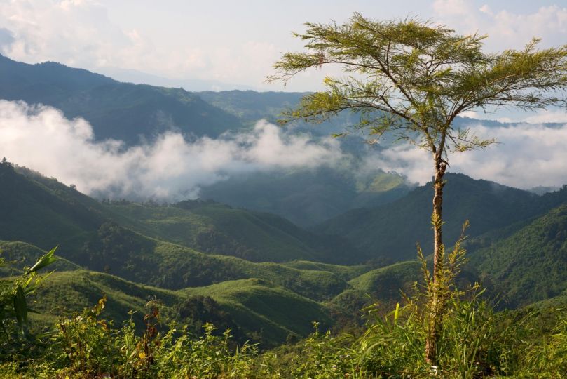 The Naga Hills at the India-Myanmar border © 2017 David Bailey