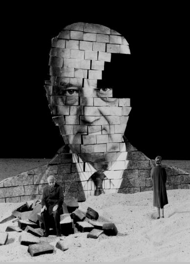 Work in progress © Gilbert Garcin