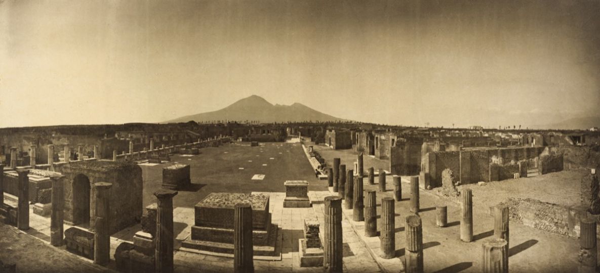 Forum de Pompéi, 1869 –1870 © Collection particulière / Droits réservés