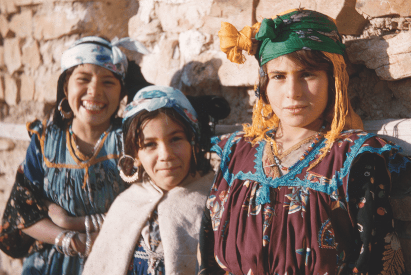 Khadidja, Yyamina et Ysya, Nouader, 1958-1959 © Claude Cornu