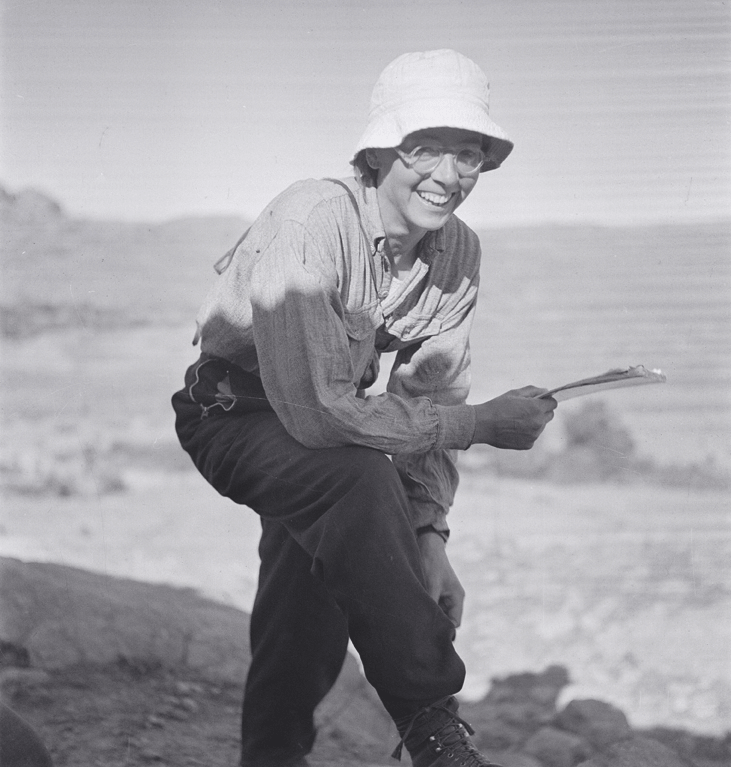 Thérèse Rivière en mission dans l'Aurès, 1935-1936 © Germaine Tillion ou Jacques Faublée