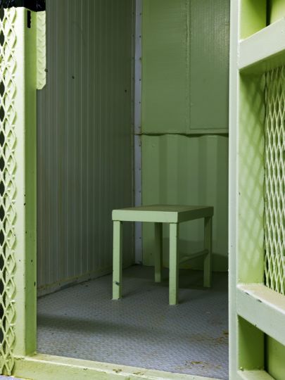 Camp 1, isolation unit, 2009, from the series Guantanamo: If the Light Goes Out © Edmund Clark