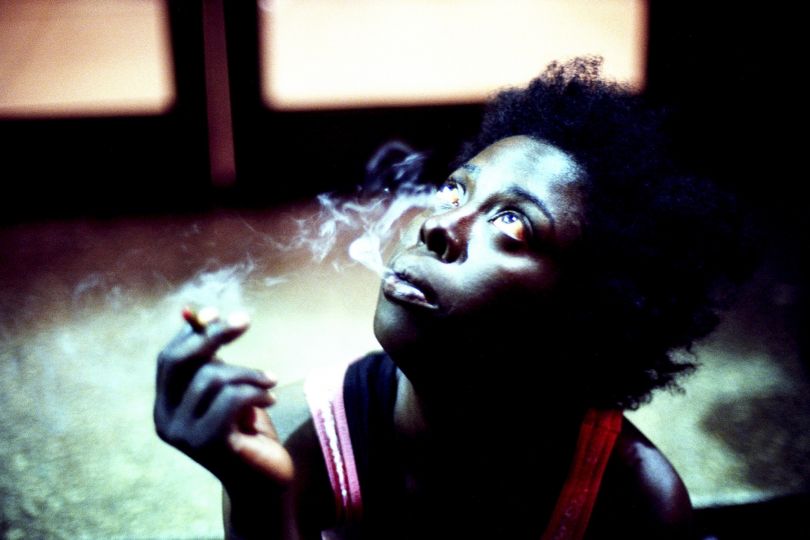 Sapphire Smoking, 2013 © Khalik Allah