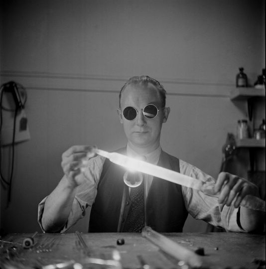 Research scientist from “Columbia University”, 1948 © Stanley Kubrick estate