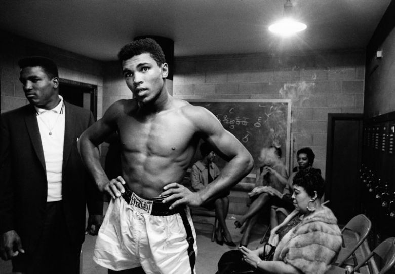 Cassius Clay, locker Room © Art Shay