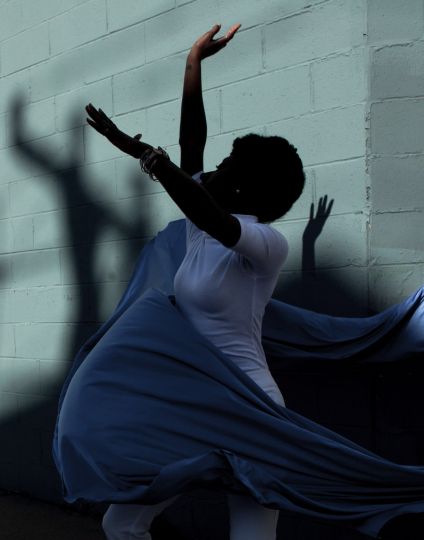 Cakewalking on Flour Shadows, no2 2016 © Shawn Theodore