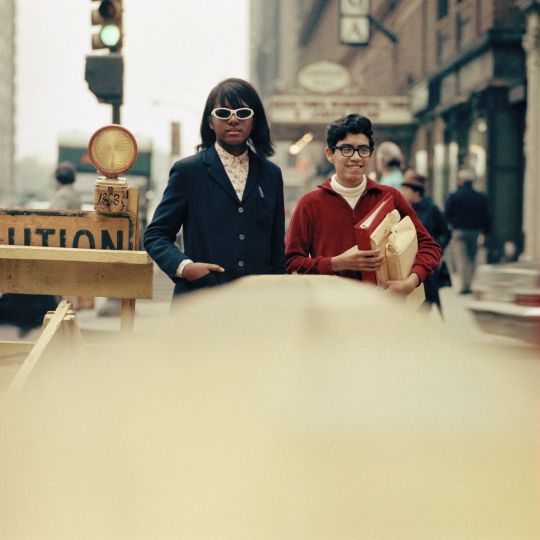 ‘Fashion students, New York, 1966’ © Mario Carnicelli