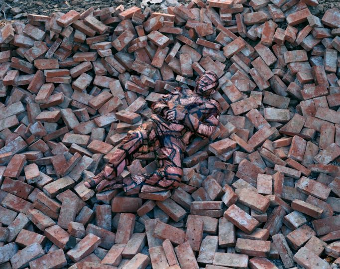 Hiding in the City No. 87 Demolition Site (2009) © Liu Bolin, Bel-Air Fine Arts London (Beijing)