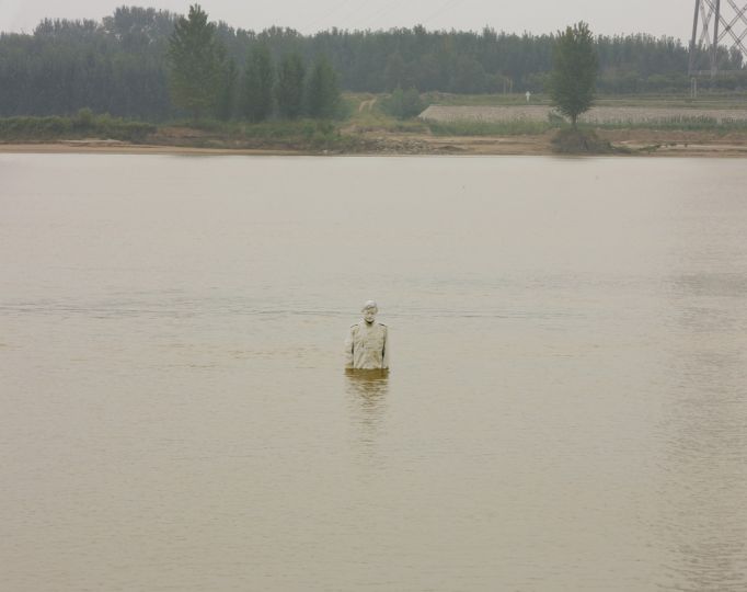 Hiding in the City No.97 The Yellow River (2011) © Liu Bolin, Bel-Air Fine Art London (Shandong)