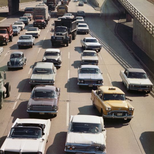 ’Yellow Cab. Chicago, 1966’ © Mario Carnicelli