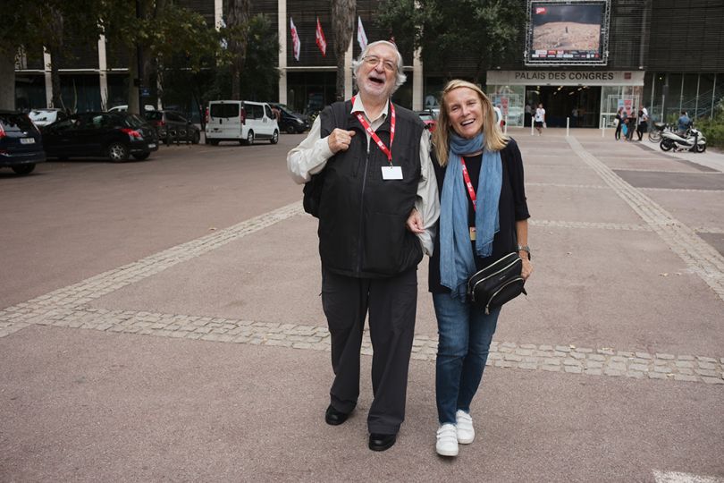 Jean-Pierre et Eliane Laffont © Yan Morvan