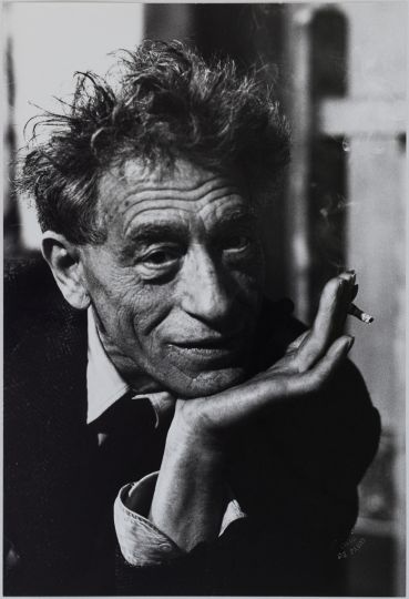 Alberto Giacometti (1901-1966). Photographie de Jean Marquis (né en 1926), 1965 Bibliothèque historique de la Ville de Paris. © Jean Marquis/BHVP/Roger-Viollet