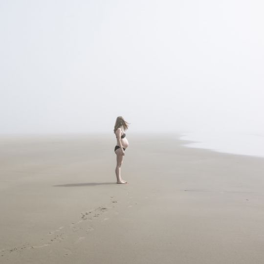 Annemarie at 32 Weeks , 2017 © Cig Harvey