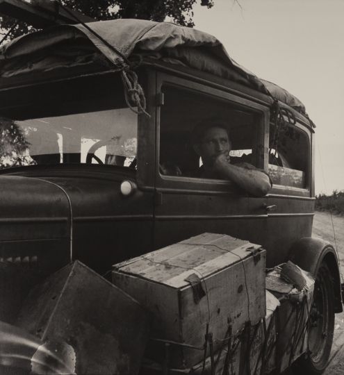 Cars on the Road 1936 Dorothea Lange Library of Congress © The Dorothea Lange Collection, the Oakland Museum of California