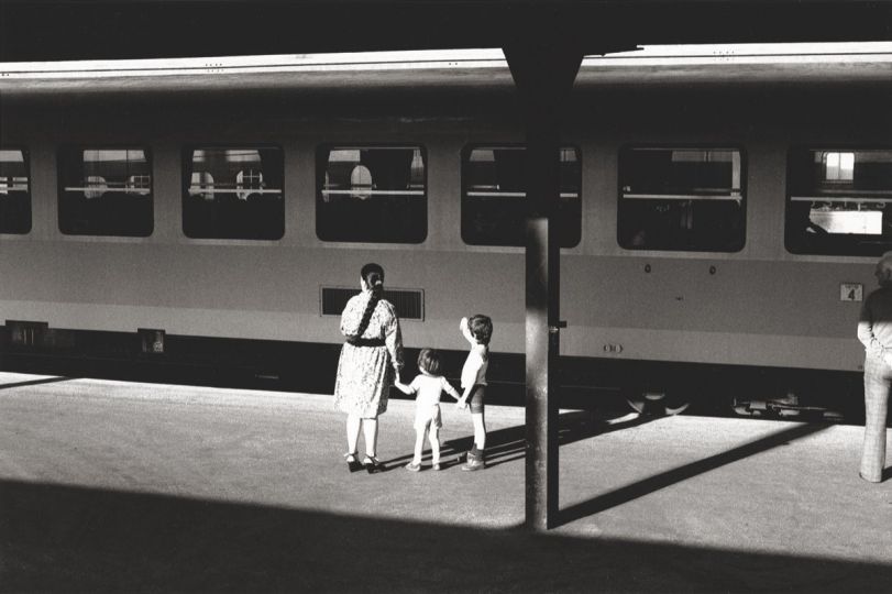 Gare de Lyon, Paris 12e, ca. 1978. © Bernard Plossu