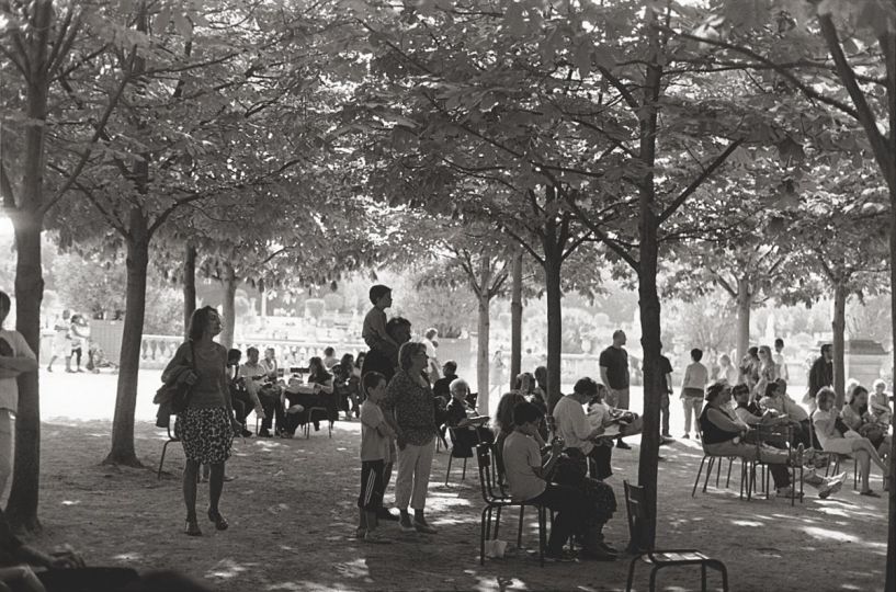 Jardin du Luxembourg, Paris 6e, 2012. © Bernard Plossu