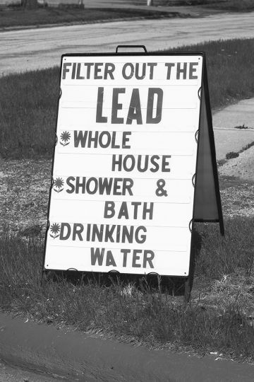 LaToya Ruby Frazier The Grainery Natural Grocer Signage on the corner of E. Court and Church St., 2016 / 2017 Gelatin silver print 24 x 20 inches All images courtesy of the artist and Gavin Brown's enterprise, New York / Rome.