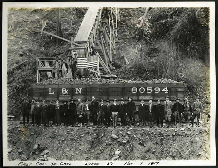 Unidentified Photographer, The Making of Lynch, Harlan Co., Kentucky, United States Coal, Coke Co. Incorporated, 1917-20 Courtesy The Walther Collection