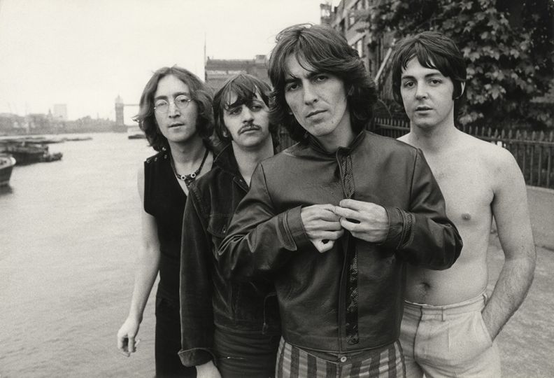 The Beatles, Limehouse, London, 1968 © Don McCullin, Courtesy Hamiltons Gallery, London