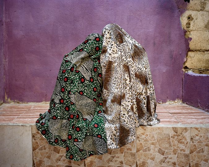 Wafaa and Sanaa, Bourj El Barajneh Refugee Camp, Beirut, Lebanon, 2017 © Rania Matar – Courtesy Robert Klein Gallery