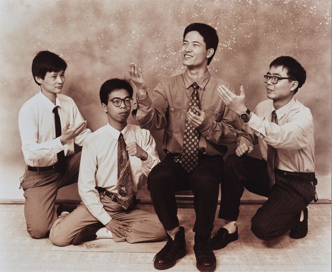Qiu Zhijie Chinese, born 1969 Fine, 1996–97 Chromogenic print Image: 50.8 × 61 cm (20 × 24 in.) The J. Paul Getty Museum, Los Angeles, Anonymous Gift © Qiu Zhijie