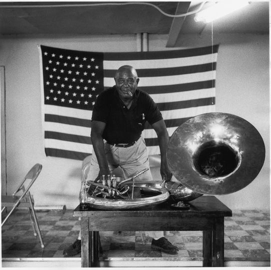 William Claxton Clint Weaver, Musicians Union Kansas City 1960 © William Claxton courtesy Galerie Bene Taschen