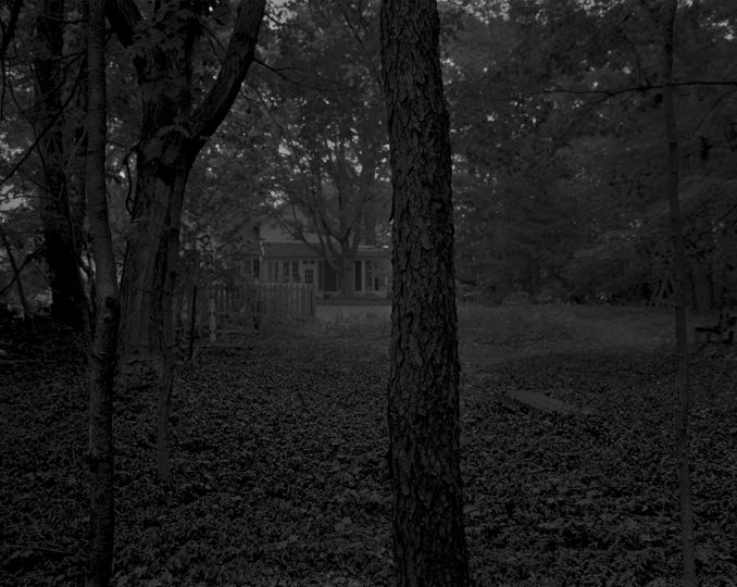 Untitled #2 (Trees and Farmhouse) - Night Coming Tenderly, Black - Photo by Dawoud Bey