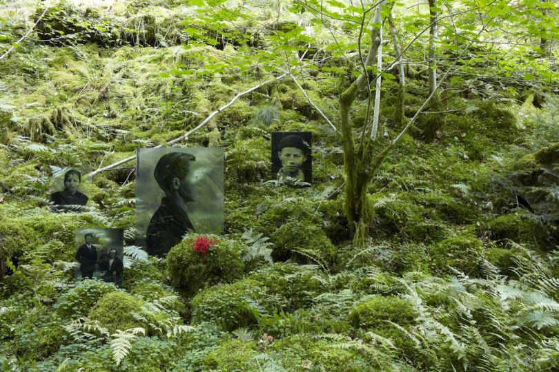 L’HOMME-PAYSAGE (ALEXANDRE), 2015. Installation © Sophie Zénon