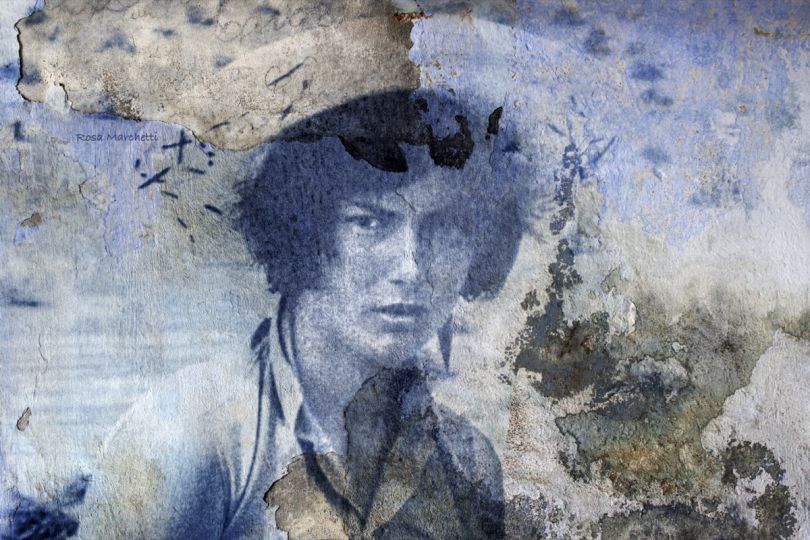 ROSA MARCHETTI (DANS LE MIROIR DES RIZIÈRES), 2016 Format 30 x 45 cm. Tirage fine art sur papier baryté © Sophie Zénon