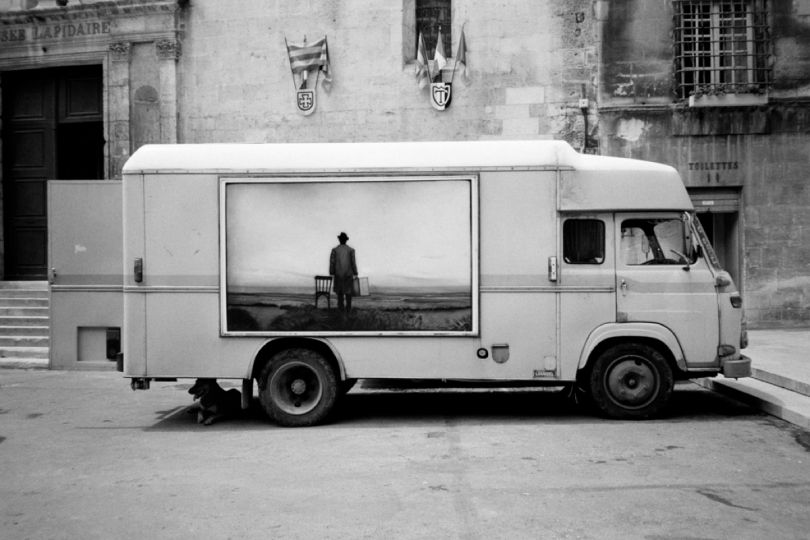 Painted Truck, Place de la Republique, Arles © Felicia Murray