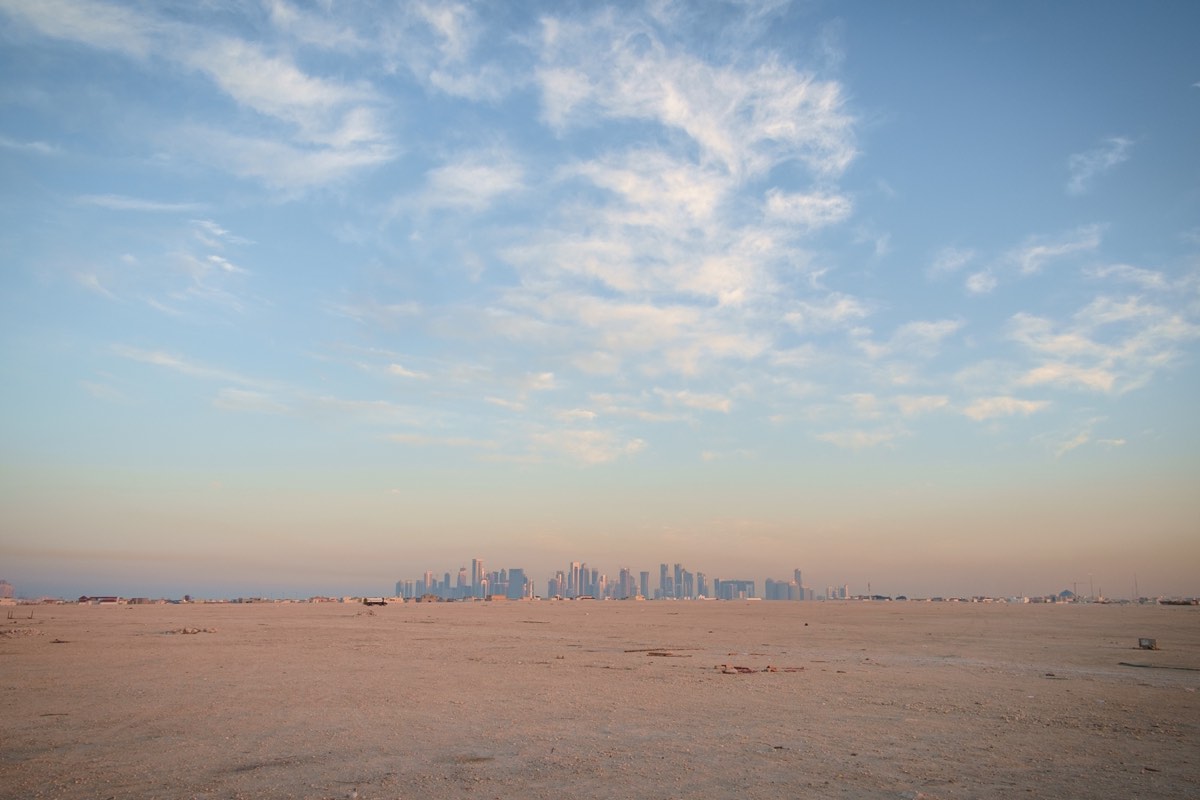 Carla Cioffi - Qatar, Landscape of Construction - The Eye of