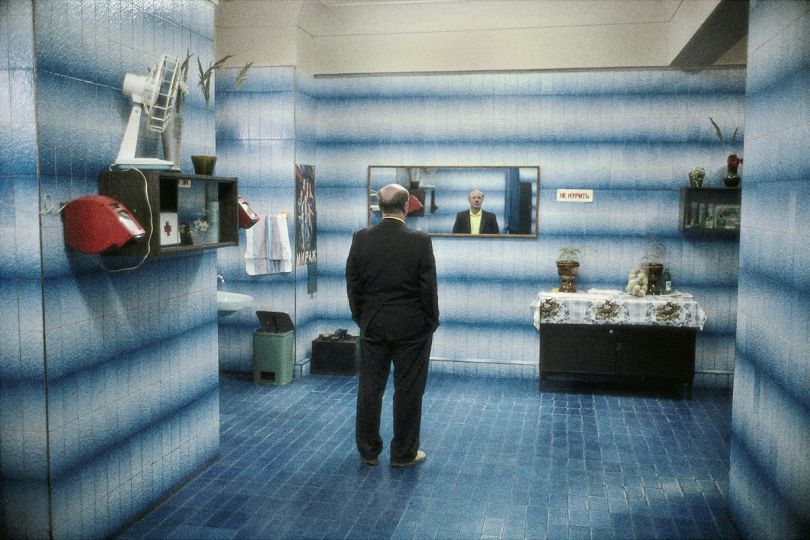 RUSSIA. Moscow. Hotel lavatory. 1989 ©Harry Gruyaert/Magnum Photos