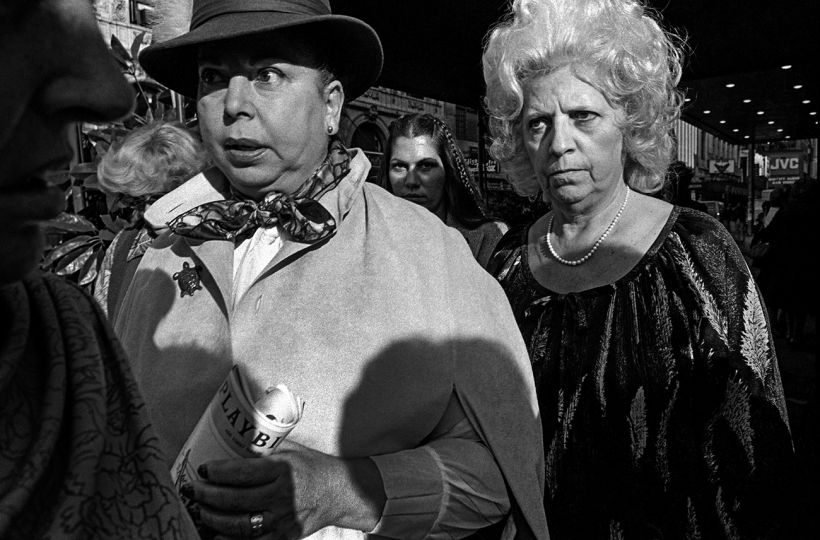 USA. New York City. 1986 © Bruce Gilden – Courtesy Dewi Lewis Publishing