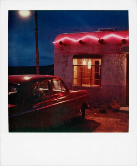 Santa Fe, Mexico, while shooting ‘Fool for Love’, 1985
Polaroid 600
© Robby Müller Estate
Courtesy Robby Müller Estate