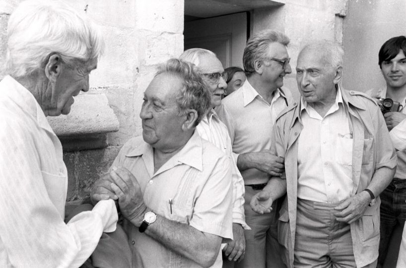 Jacques Henri Lartigue, Aaron Siskind, Manuel Alvarez-Bravo, André Kertesz 1979 © Yan Morvan