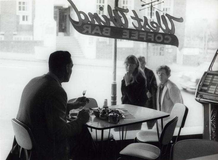 West Wind Coffee Bar, 1968 © Max Oettli – From “The New Photography”