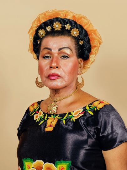 Pieter Hugo, Muxe Portrait #3, Juchitán de Zaragoza, 2018, Pigment ink print, ©Pieter Hugo, courtesy PRISKA PASQUER, Cologne