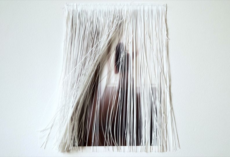 ©Sissi Farassat, Untitled 1, C-Print with Lametta, 30x44 cm, Unique Piece