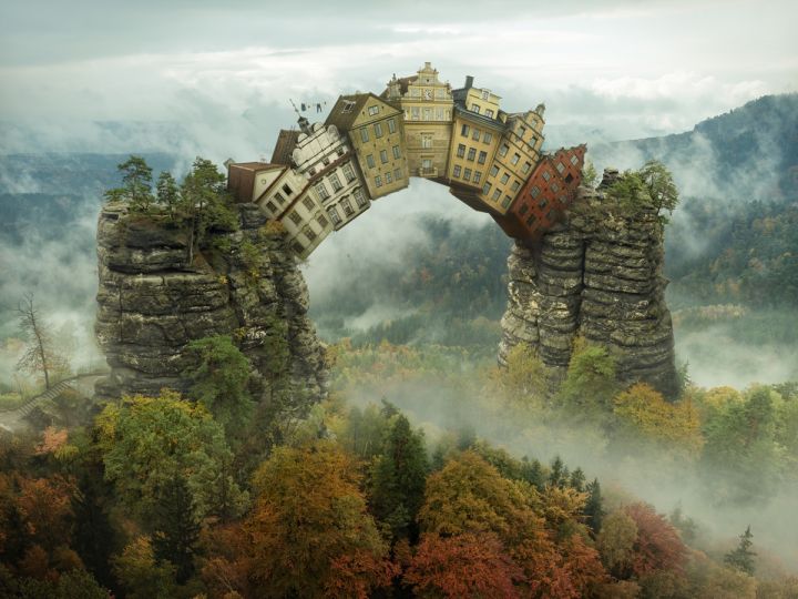 © Self supporting, Erik Johansson, 2017