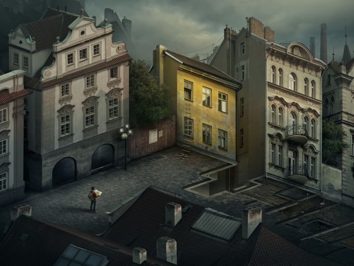 © Under the corner, Erik Johansson, 2017