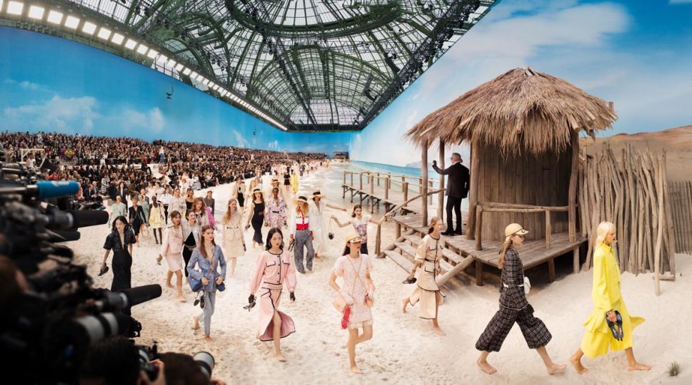 Chanel Beach Grand Palais Paris © Simon Procter