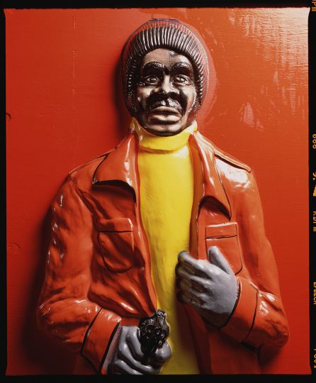 “Mr. Red” Sir Real 3-D Shooting Range Hold Up Man Target by Caswell, 1970’s (Infamous), 2019 © Andres Serrano - Courtesy of the artist and the Gallery Nathalie Obadia Paris/Brussels
