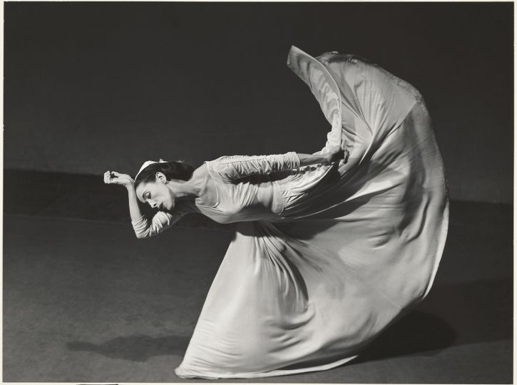 Barbara Morgan (1900 – 1992)
The Dancers: Martha Graham in Letter to the World, 1940
Gelatin silver print
Bank of America Collection
This exhibition is made possible through the Bank of America Art in our Communities® program.
Permission granted by Martha Graham Resources, a division of the Martha Graham Centre of Contemporary Dance, Inc.
Barbara and Willard Morgan photographs and papers, Library Special Collections, Charles E. Young Research Library, UCLA.
