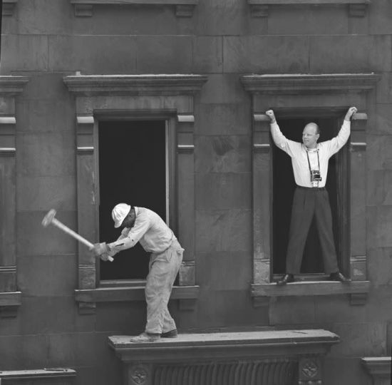 Ormond Gigli in the Window, New York, 1960 - Courtesy Peter Fetterman Gallery