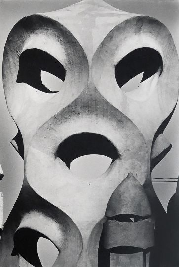 Eikoh Hosoe, Casa Mila 17, 1977, vintage gelatin silver print - Courtesy Baudoin Lebon