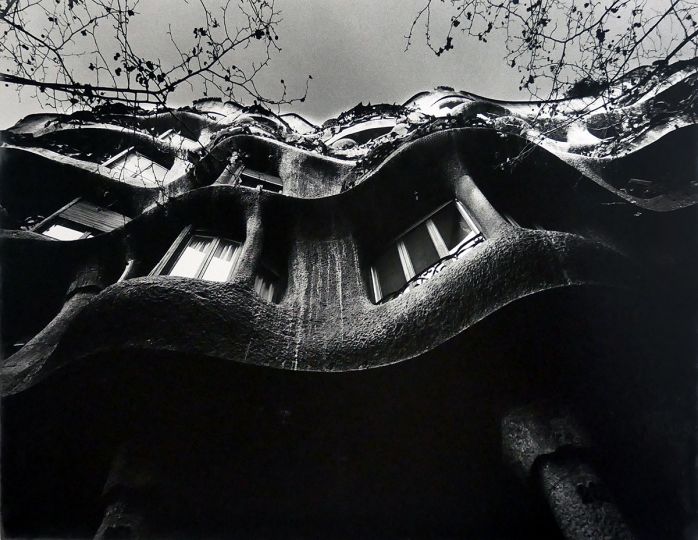 Eikoh Hosoe, Casa Mila (The World of Gaudì) No.59, vintage gelatin silver print on panel - Courtesy Baudoin Lebon