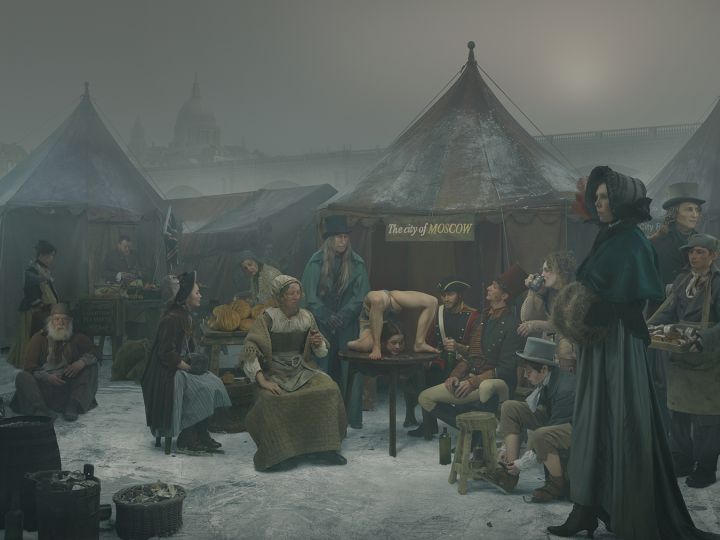 The Frost Fair of 1814 – Contortionist © Julia Fullerton-Batten