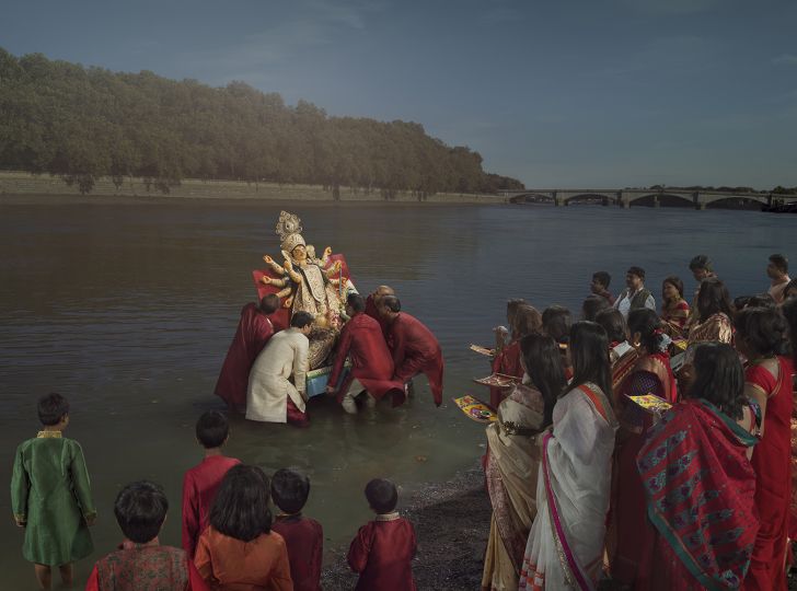 Durga Idol Immersion © Julia Fullerton-Batten