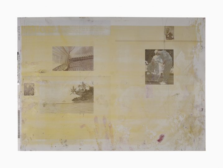 Myne Søe-Pedersen. Golf, série Transient 2, Printing Plates, 2006-2007