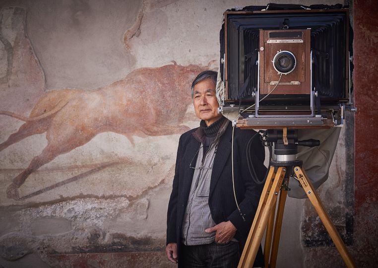 Portrait of Kenro Izu -OGGI 10 MARZO 2016/ANSA/CESARE ABBATE/